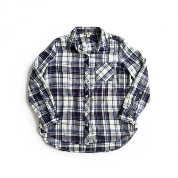 Vintage Woolrich Womens Button Down Plaid Flannel 100% Cotton Shirt Small 90s - Picture 2 of 7